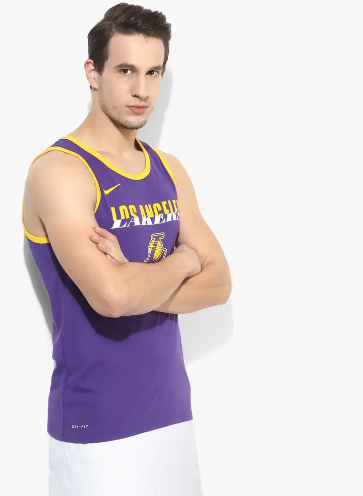nike lakers tank top