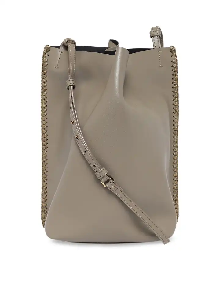 CHARLES &amp; KEITH マルチポーチバッグ CHARLES & KEITH マルチポーチ クロスボディバッグ （SageGreen） -靴