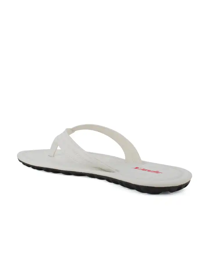 Buy Sparx Men White Rubber Thong Flip-Flops Flip Flops for Men