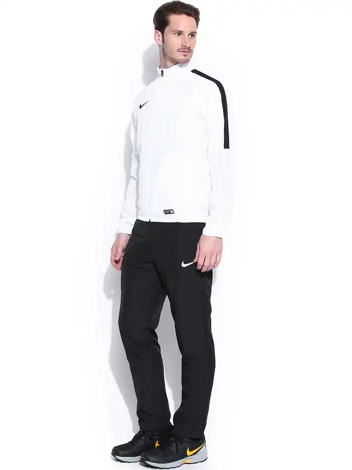 white nike tracksuit mens