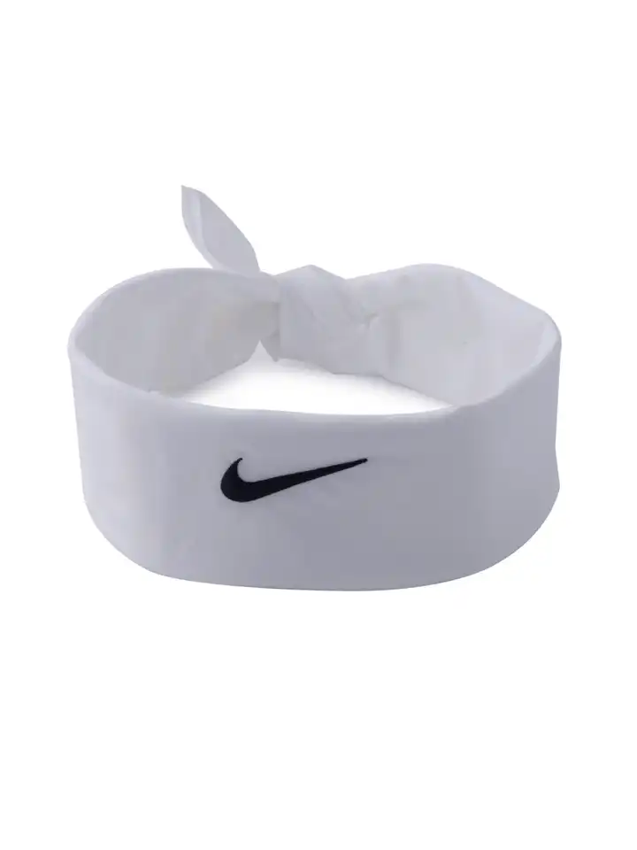 white nike tennis headband