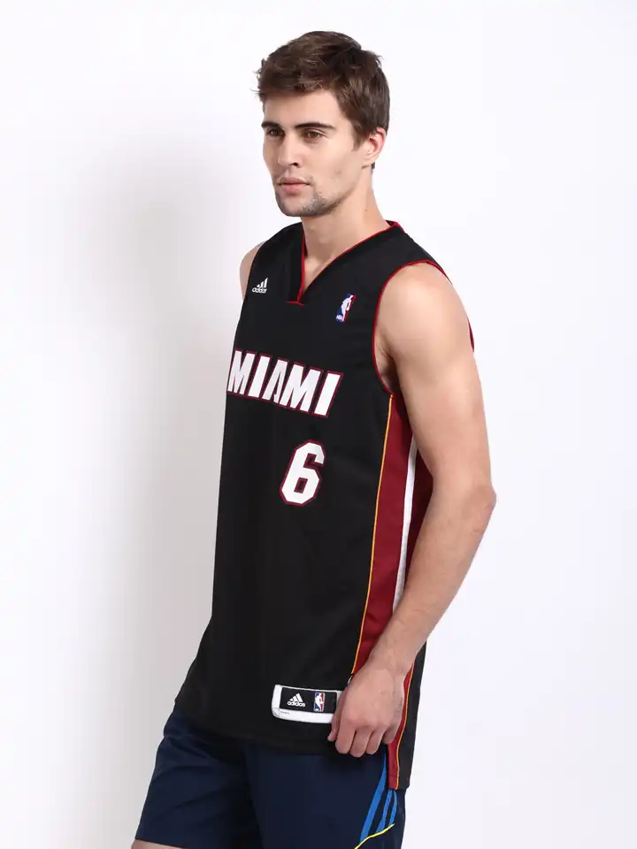 miami heat lebron james jersey adidas