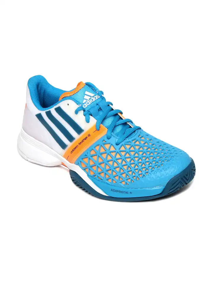 Buy ADIDAS Men Blue & White CC Adizero Feather III Sports Shoes