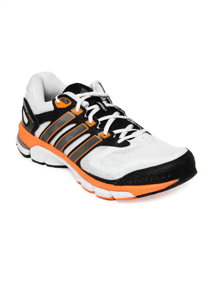 Buy ADIDAS Men White and Orange Response Cushion 22 M Sports Shoes - Sports  Shoes for Men 235614 | Myntra