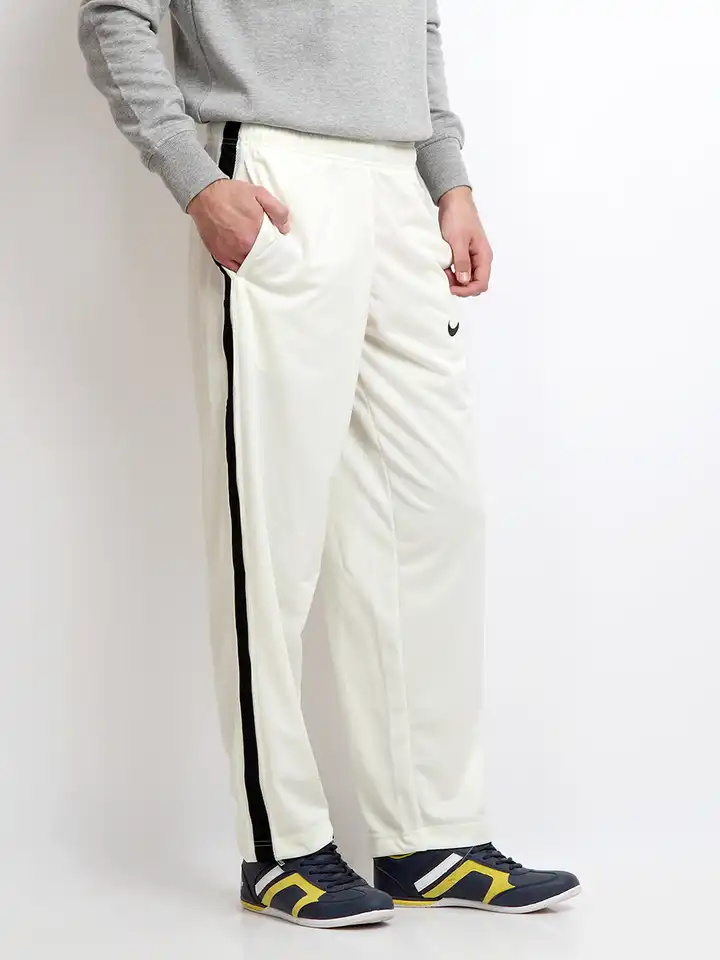 white nike sweatpants mens