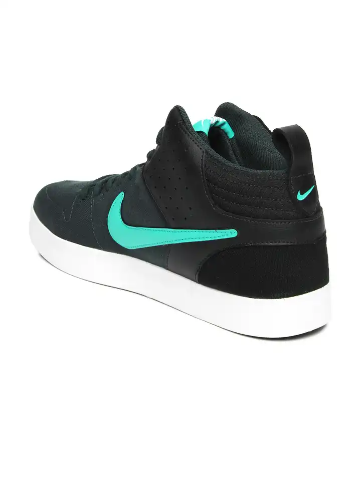 nike liteforce iii mid green sneakers