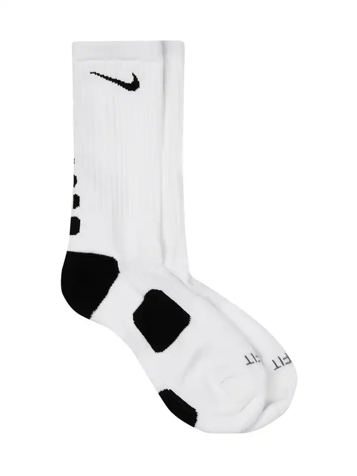 white basketball socks nike