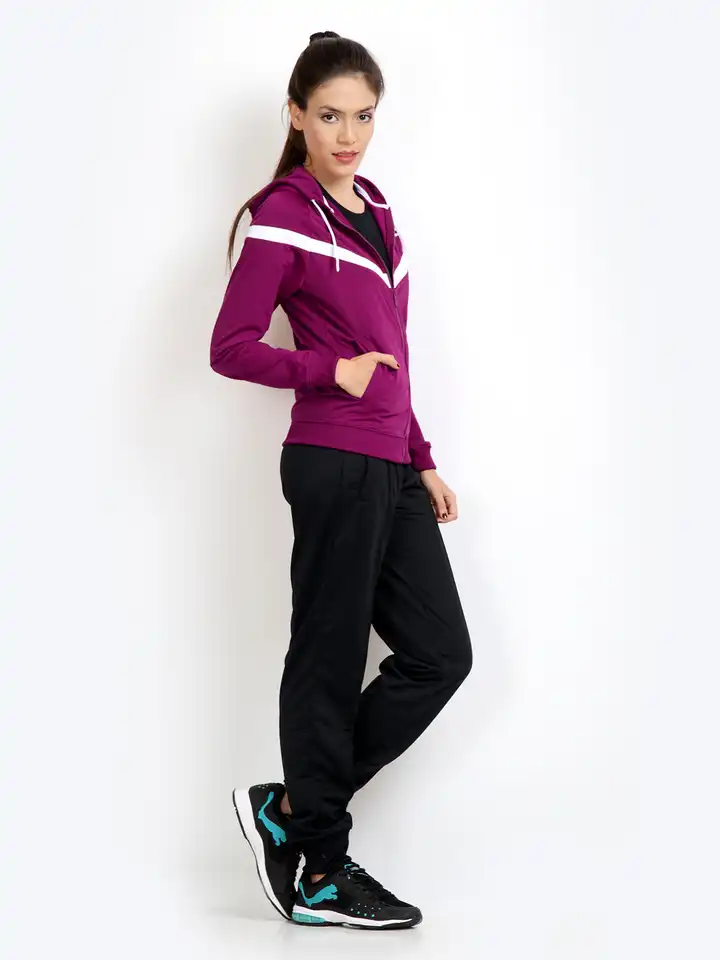 womens nike purple tracksuit