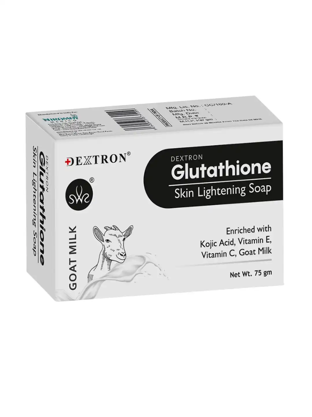 Buy Dextron Glutathione Skin Lightening Soap With Kojic Acid & Vitamin E - 75 g - Soap for Unisex 34764322