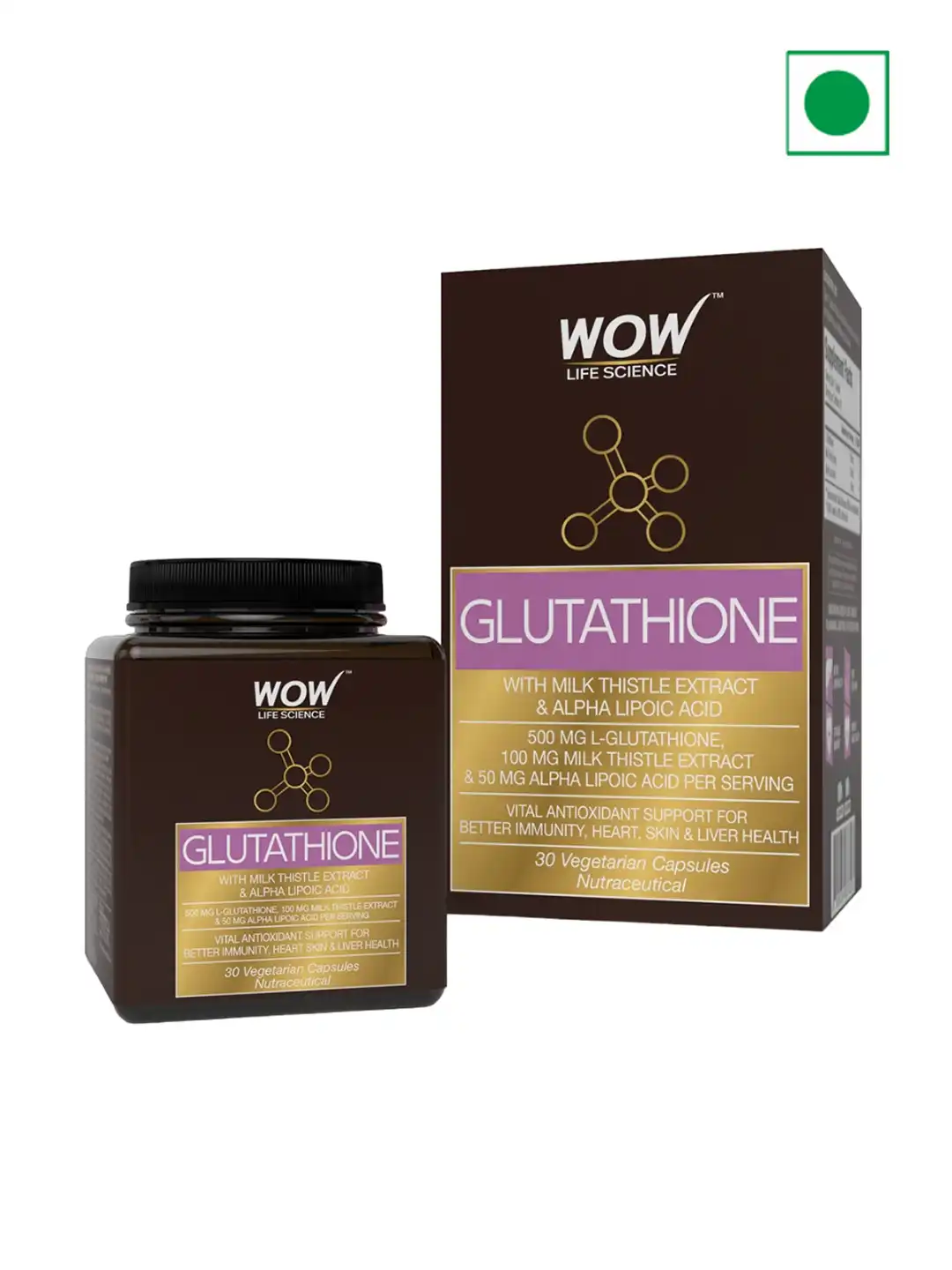glutathione and milk thistle alpha lipoic acid review Buy WOW Life Science Capsules With Extract & Acid- 30Pcs - Nutrition Wellbeing for Unisex 24708168 Cellulite Treatment London | Daily skincare balm Size:Single (90 Vegan Capsules)
