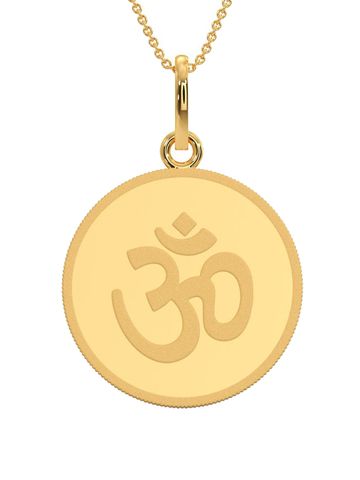 Kalyan Jewellers Women 24KT 999 Purity Om Gold Coin 5g