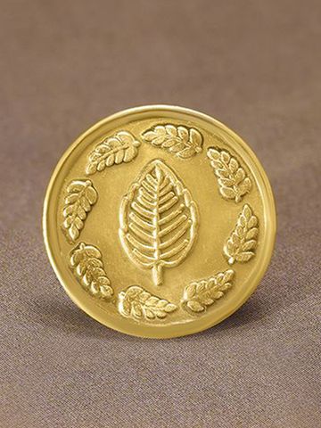 Mia by Tanishq Tulsi Leaf 24k (999) 1gm Gold Coin