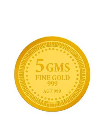 Muthoot Pappachan Muthoot Pappachan 24K 999 Gold Coin (5 Gm)