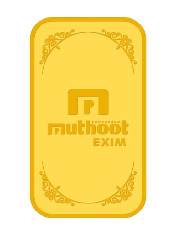 Muthoot Pappachan Swarnavarsham 24k (995) 3 gm Yellow Gold Bar