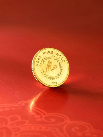 Mia by Tanishq 24 Kt Round Gold Coin-10g