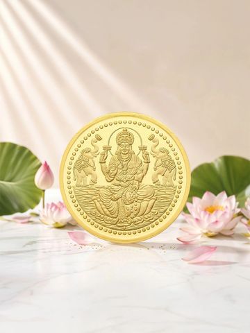 Malabar Gold & Diamonds Gold Coin 22K (916) 10 grams | 22 kt Gold Coin/B