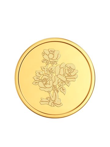 Joyalukkas Flower 22KT Gold Coin -4 gm