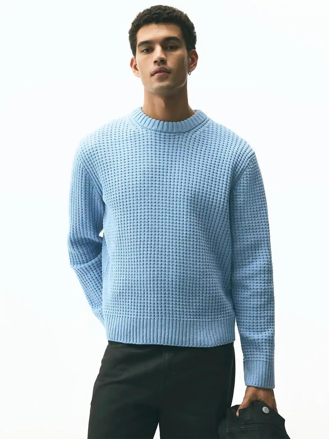 Buy H&M Regular Fit Chenille Jumper Sweaters for Men 36454466