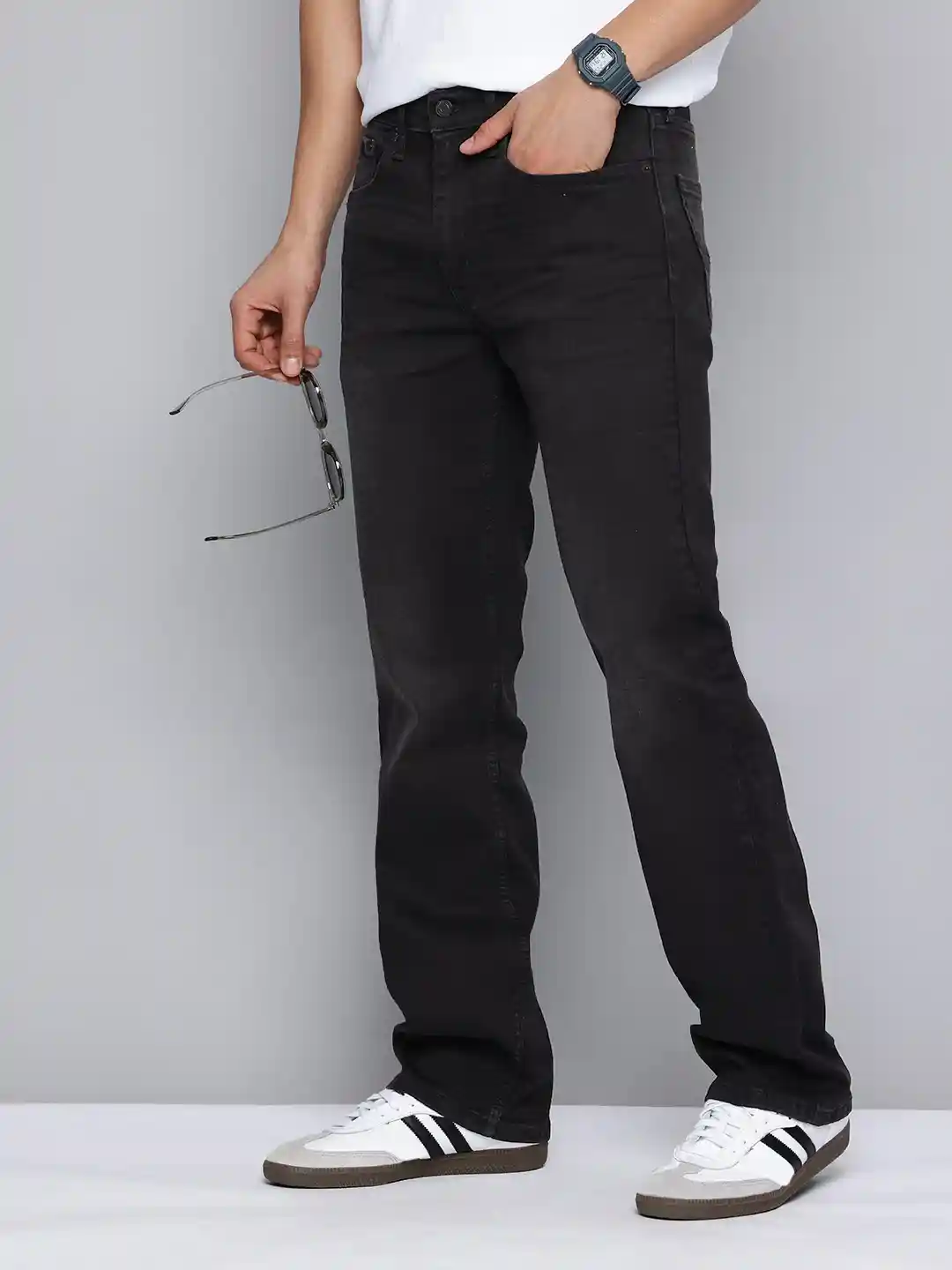 Buy Levis Men 527 Slim Bootcut Fit Stretchable Jeans Jeans for