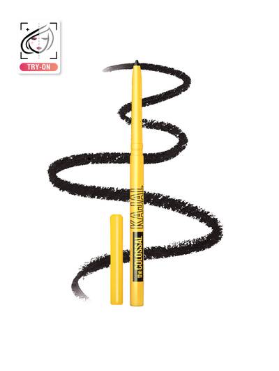 Maybelline New York Smudge Proof Colossal Kajal with Aloe Vera - Deep Black - 0.35g