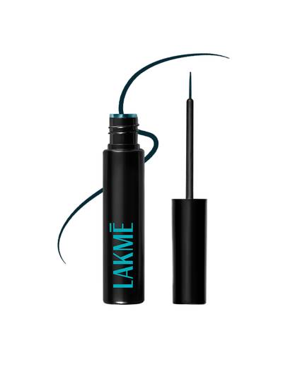 Lakme 9to5 Eyeconic Liquid Eyeliner Waterproof & Smudgeproof Lasts 24Hr 4.5ml - Blue