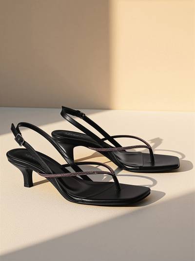 CORSICA Embellished Kitten Heels