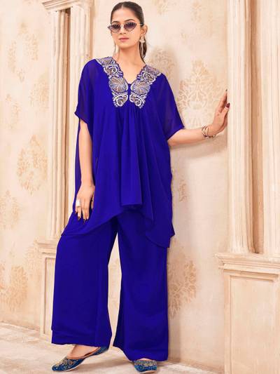 Tikhi Imli Embellished Tunic with Palazzos