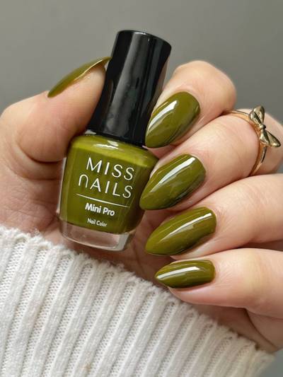 MISS NAILS Minis Long Lasting Nail Polish - 6 ml - Field Day