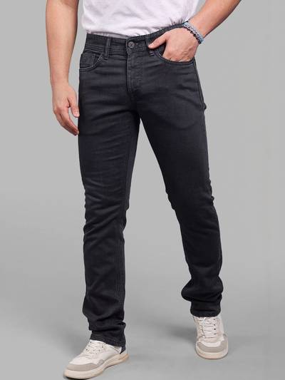 Rookies Men Slim Fit Mid-Rise Stretchable Jeans