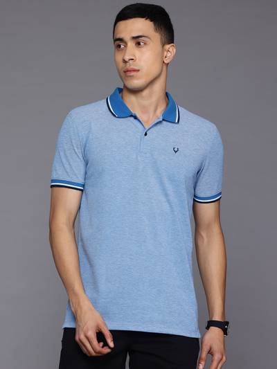 Collar-Neck Polo T-Shirt