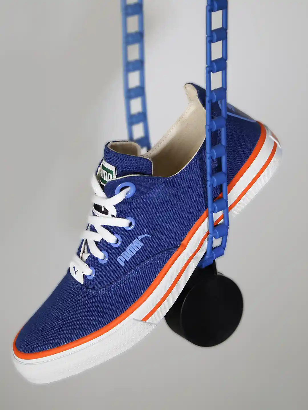 Puma Limnos Puma Blue Canvas Shoes Puma Unisex Blue Limnos CAT DP Casual  Shoes