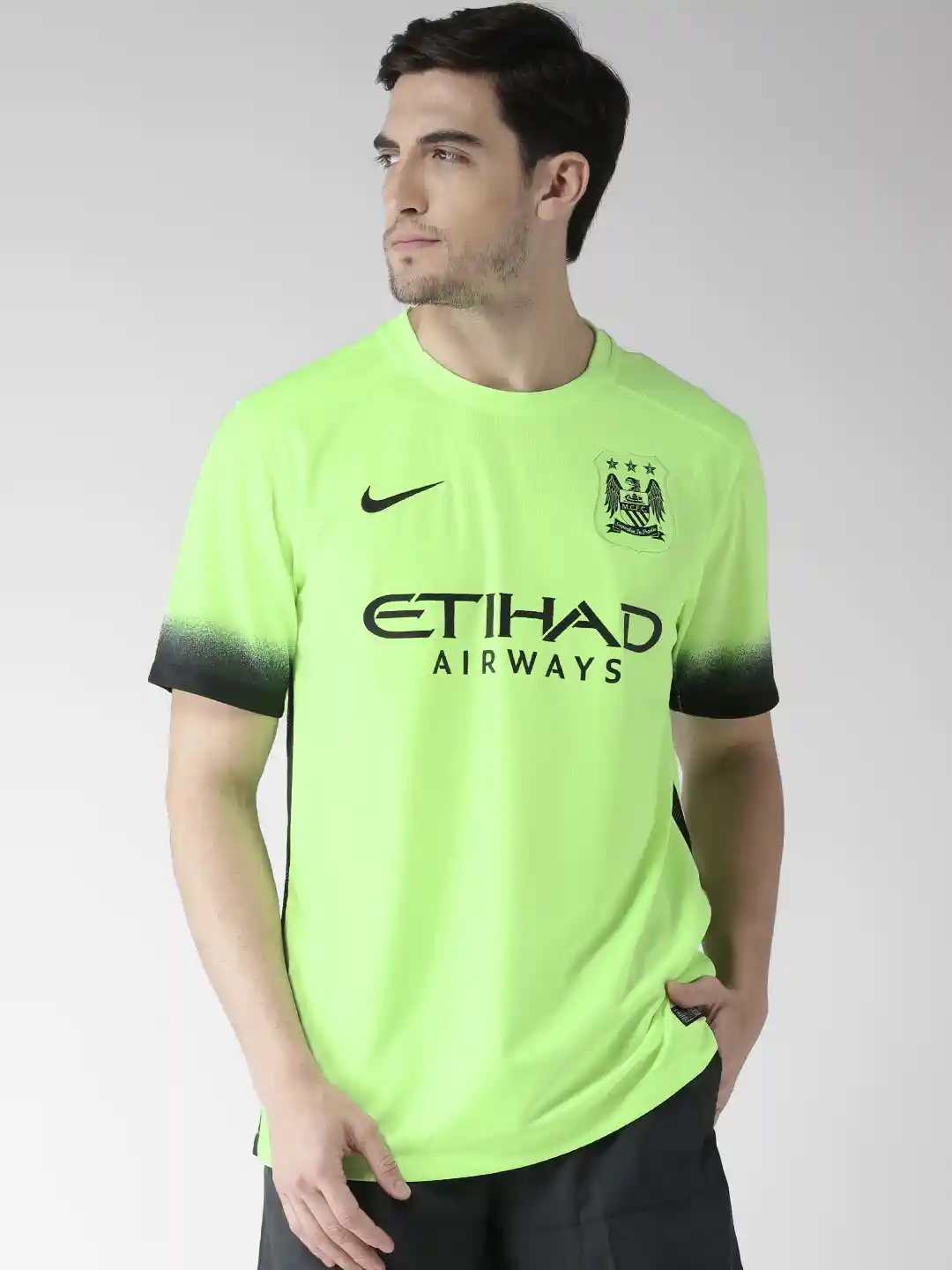 Mens Tshirts Neon Green T Shirt Nike Nike Dri-Fit Set Neon T-shirt