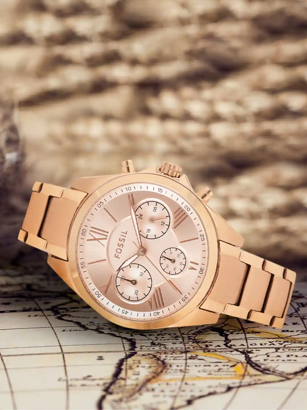 Fossil Watches Golden Watch Online Buy Fossil Women Rose Gold
