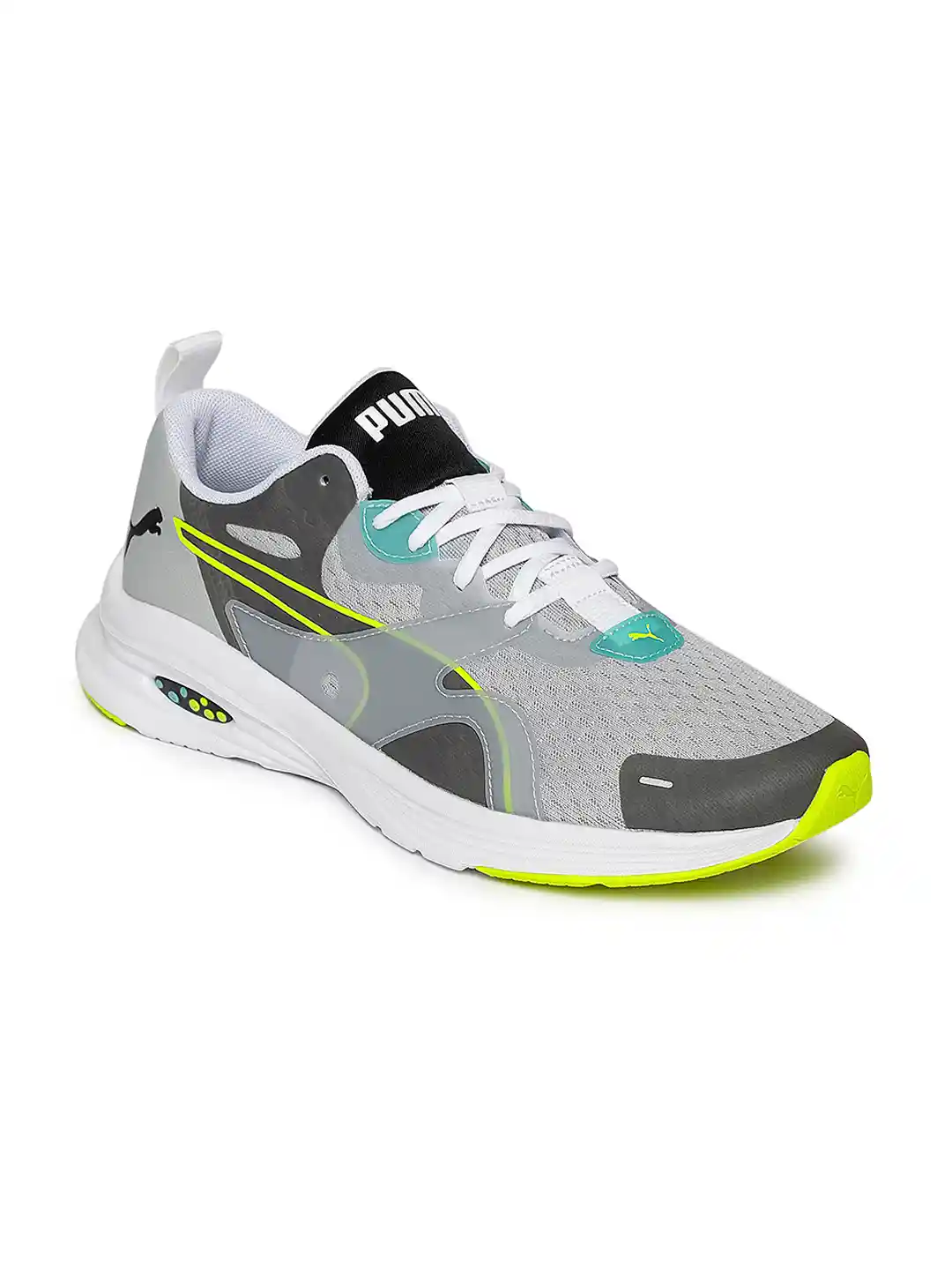 Buy Puma Men Grey Hybrid Fuego Running Shoes Sports Shoes for