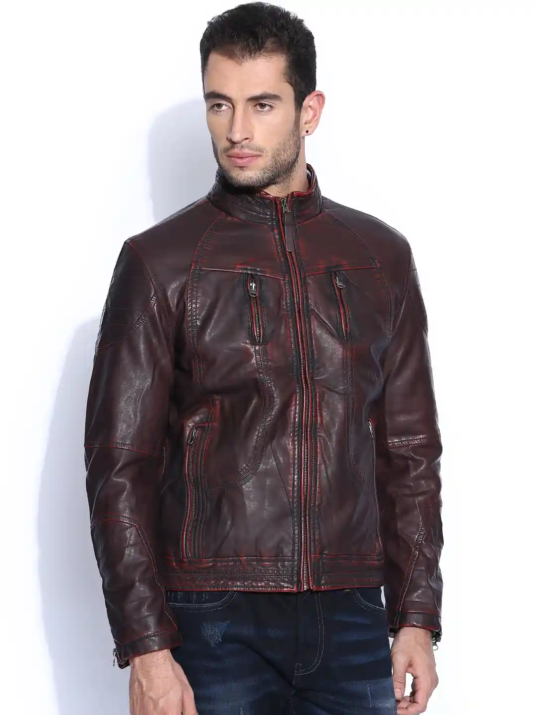 Buy Ed Hardy Brown Jacket Jackets for Men 1013857 Myntra