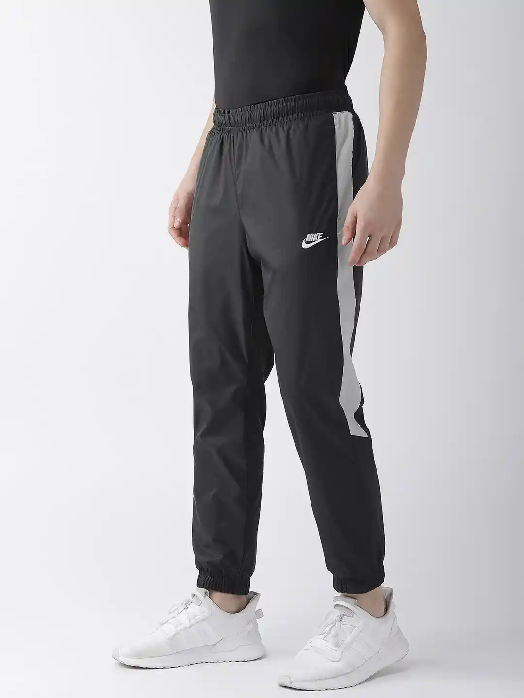 Buy Nike Sportswear Men Charcoal Grey Solid AS M NSW CE PANT CF