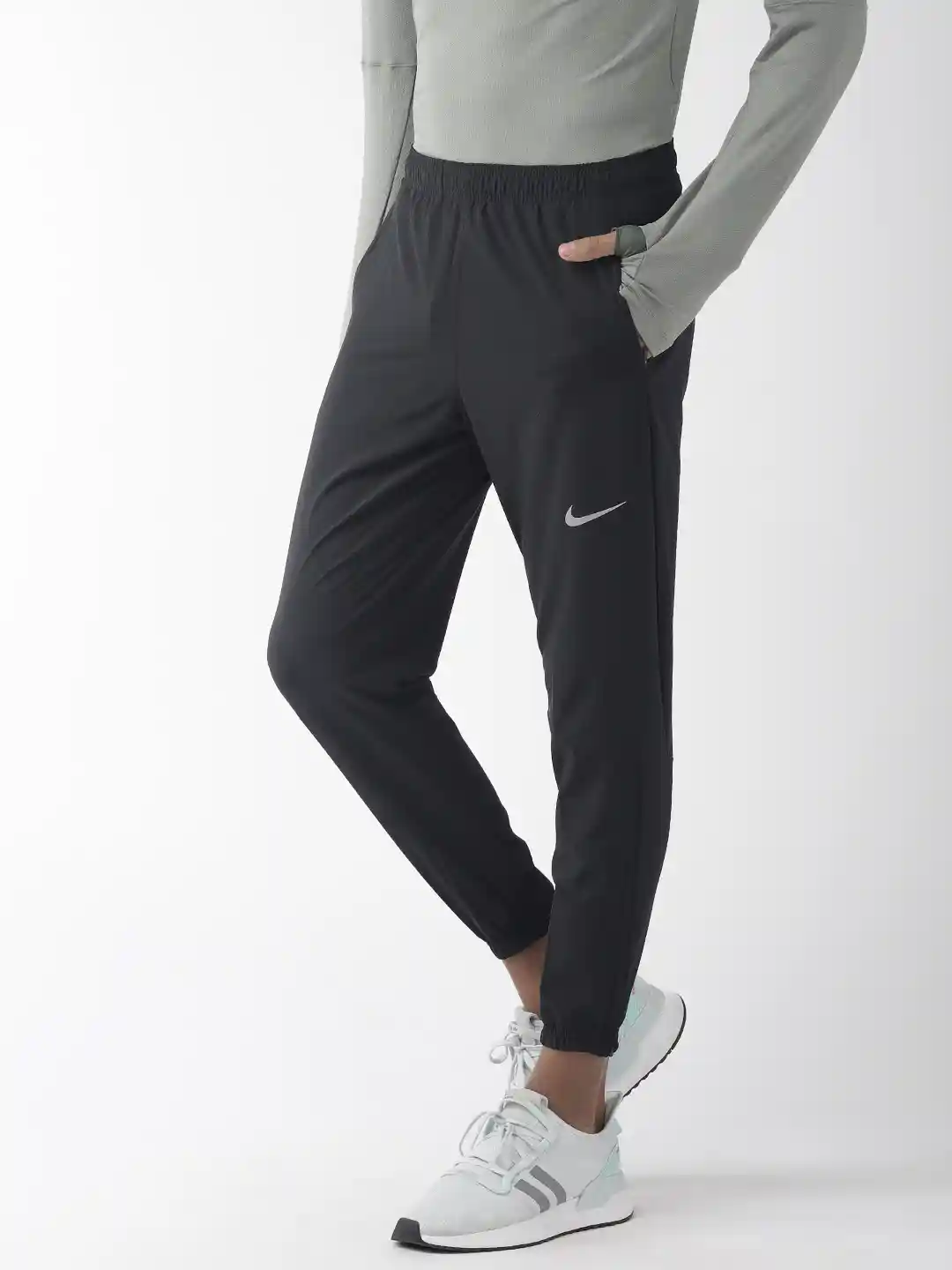 Buy Nike Men Black Essential Trackpants Track Pants for Men