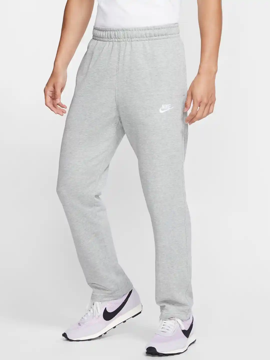 Buy Nike Men Grey Sportswear Club Trackpants Track Pants for Men