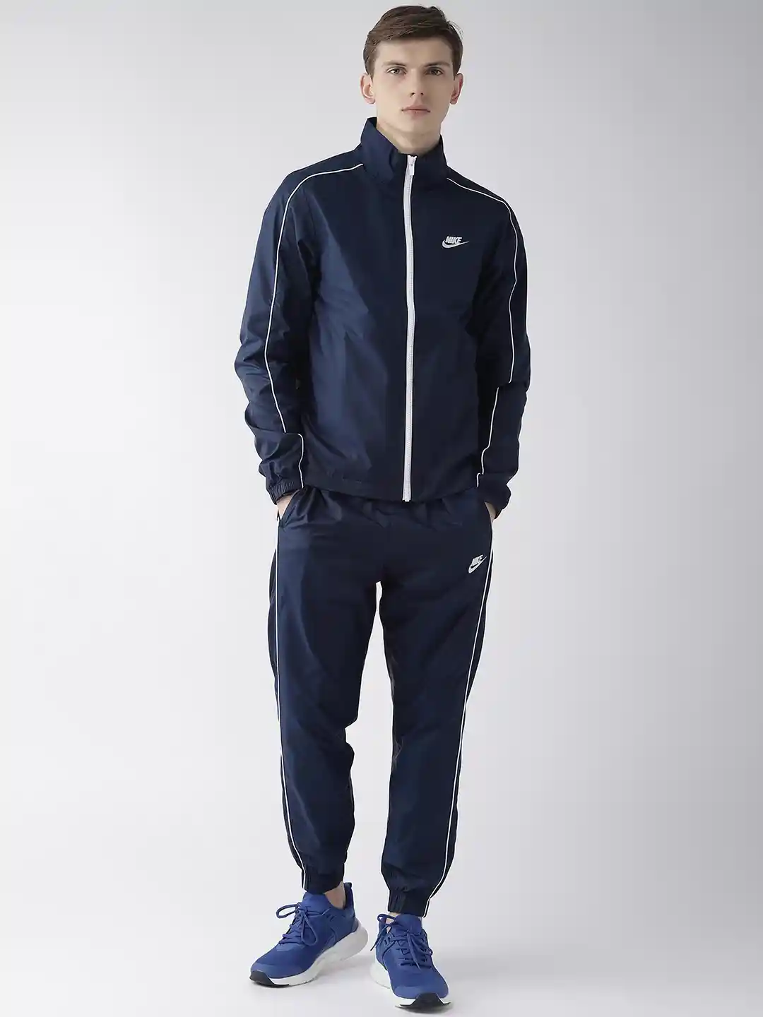 Jacket Nike Tracksuit Mens Cheap Nike Sportswear Men Navy Blue