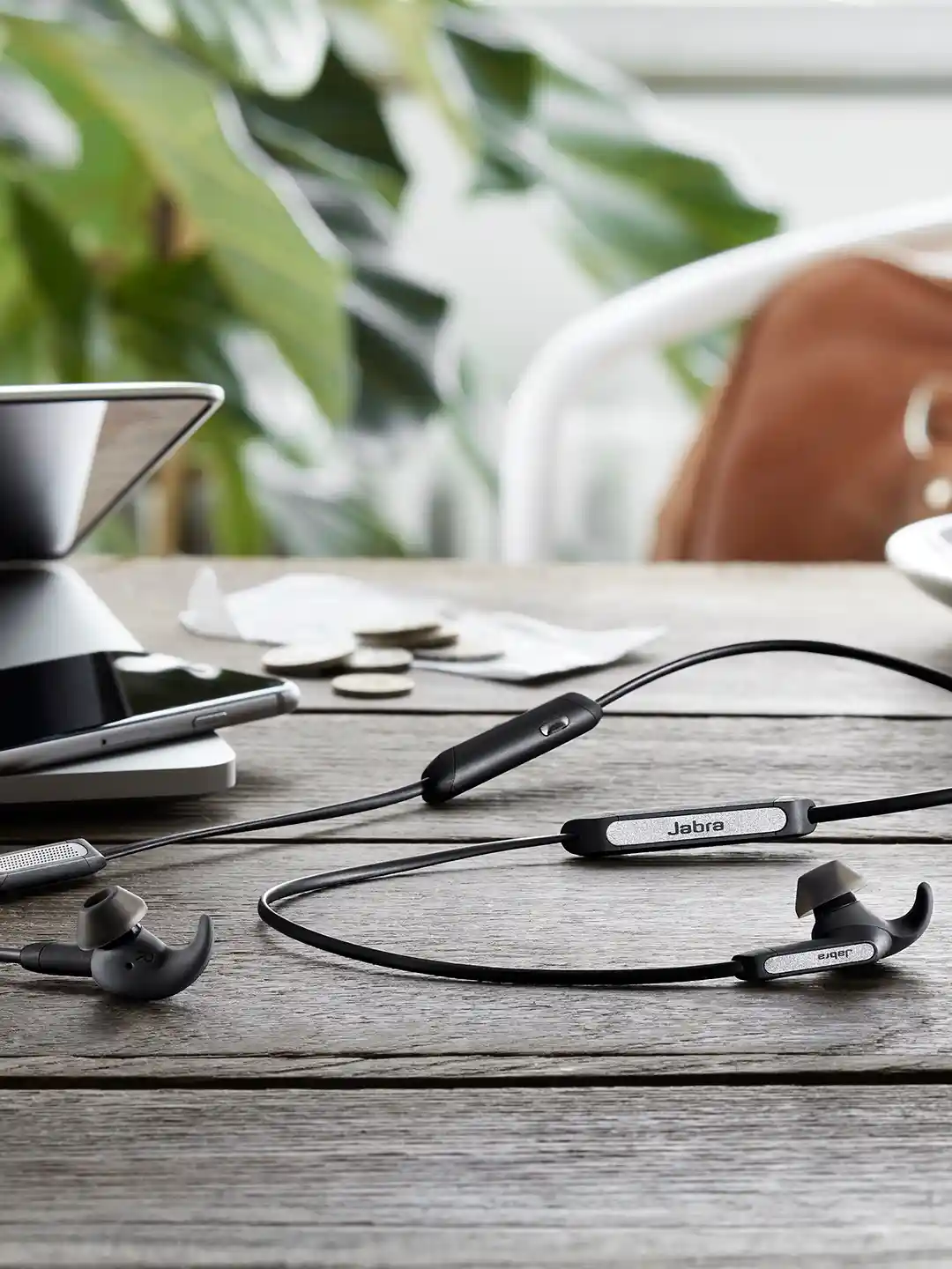 Buy Jabra Unisex Black Elite 45 e Titanium Earphones FBA67525