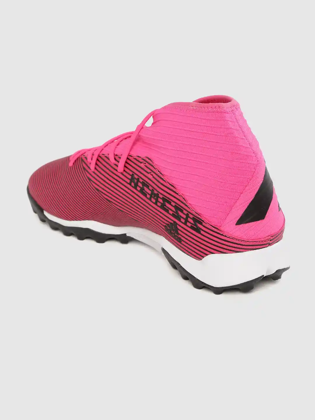 Buy ADIDAS Men Pink Black NEMEZIZ Turf Striped Football