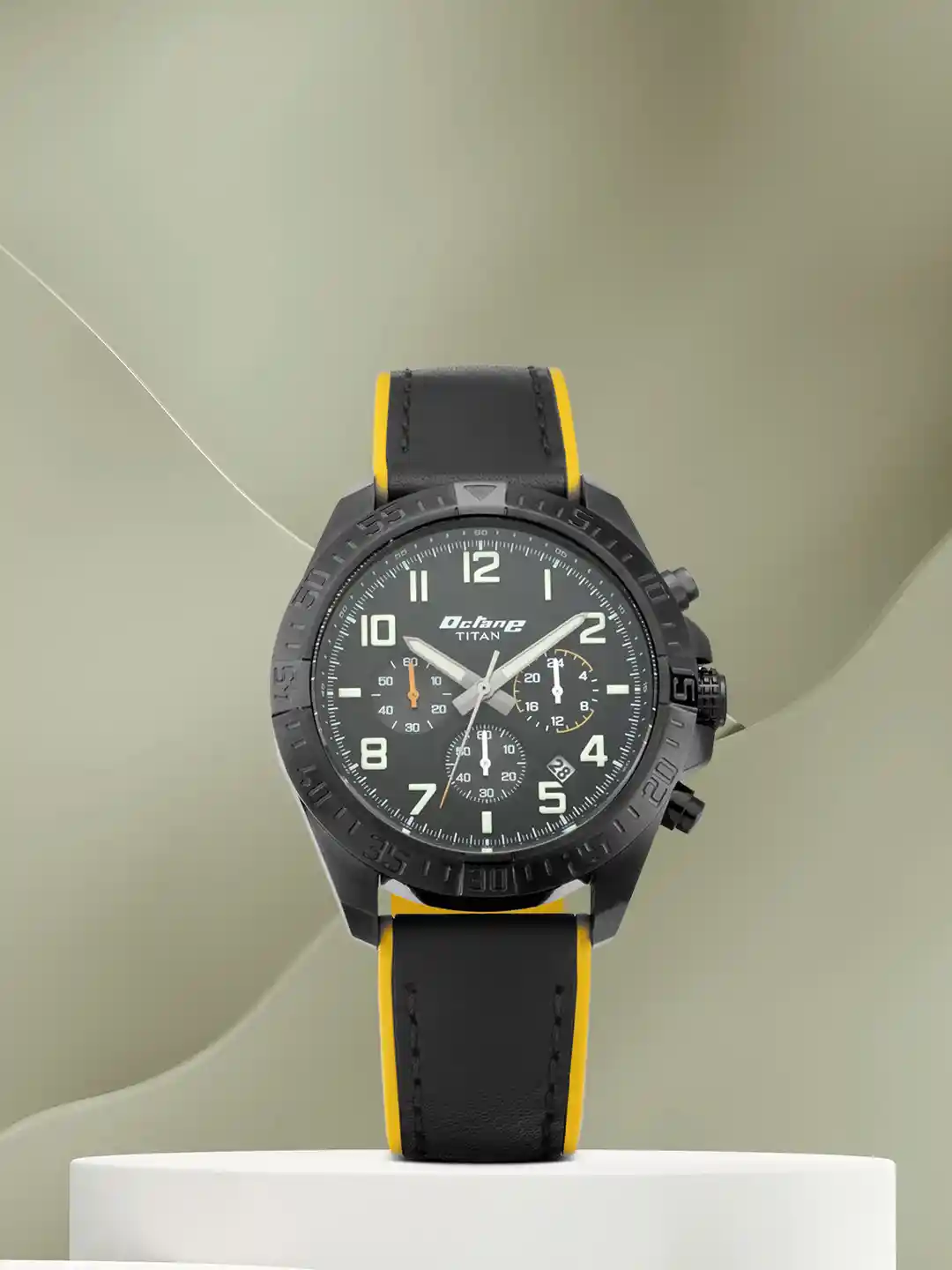 Buy Titan Octane Hyper Lume Men Black Analogue watch 90112NP03