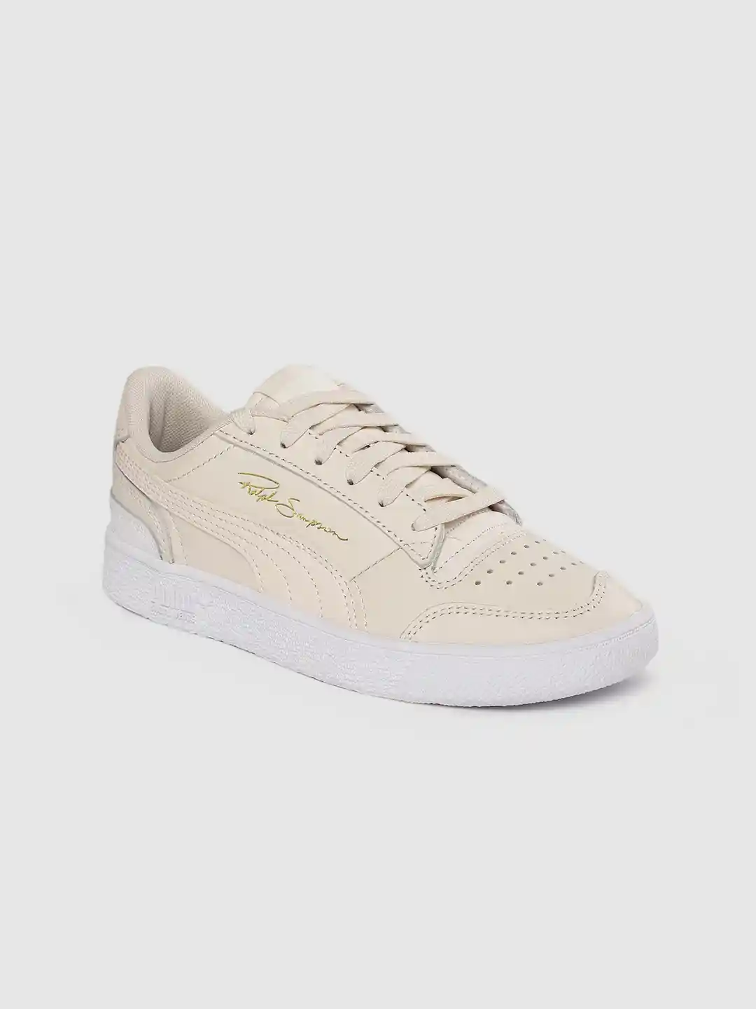 Beige Puma Shoes Puma Schuhe Creme PUMA Clyde Base Unisex Sneakers