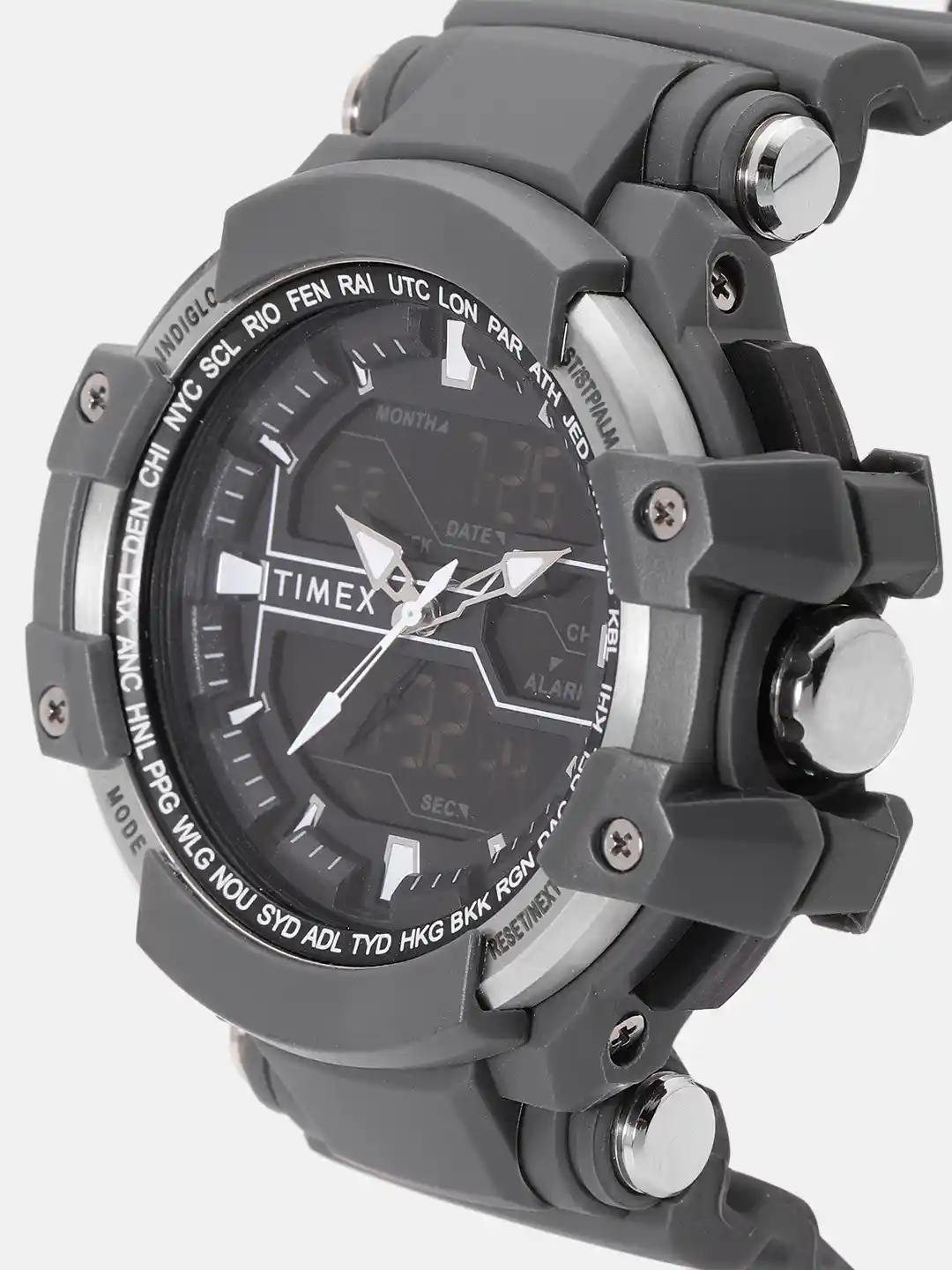 Mens Watches Timex Analog Digital Combo Watch Buy Timex Men Black