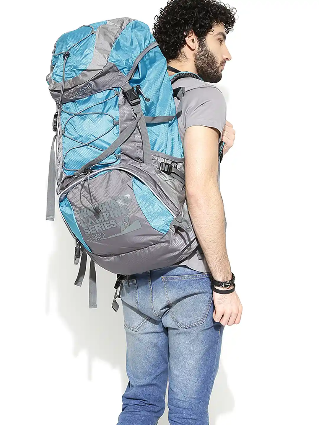 Buy Woodland ProPlanet Unisex Blue Grey Rucksack Rucksacks for