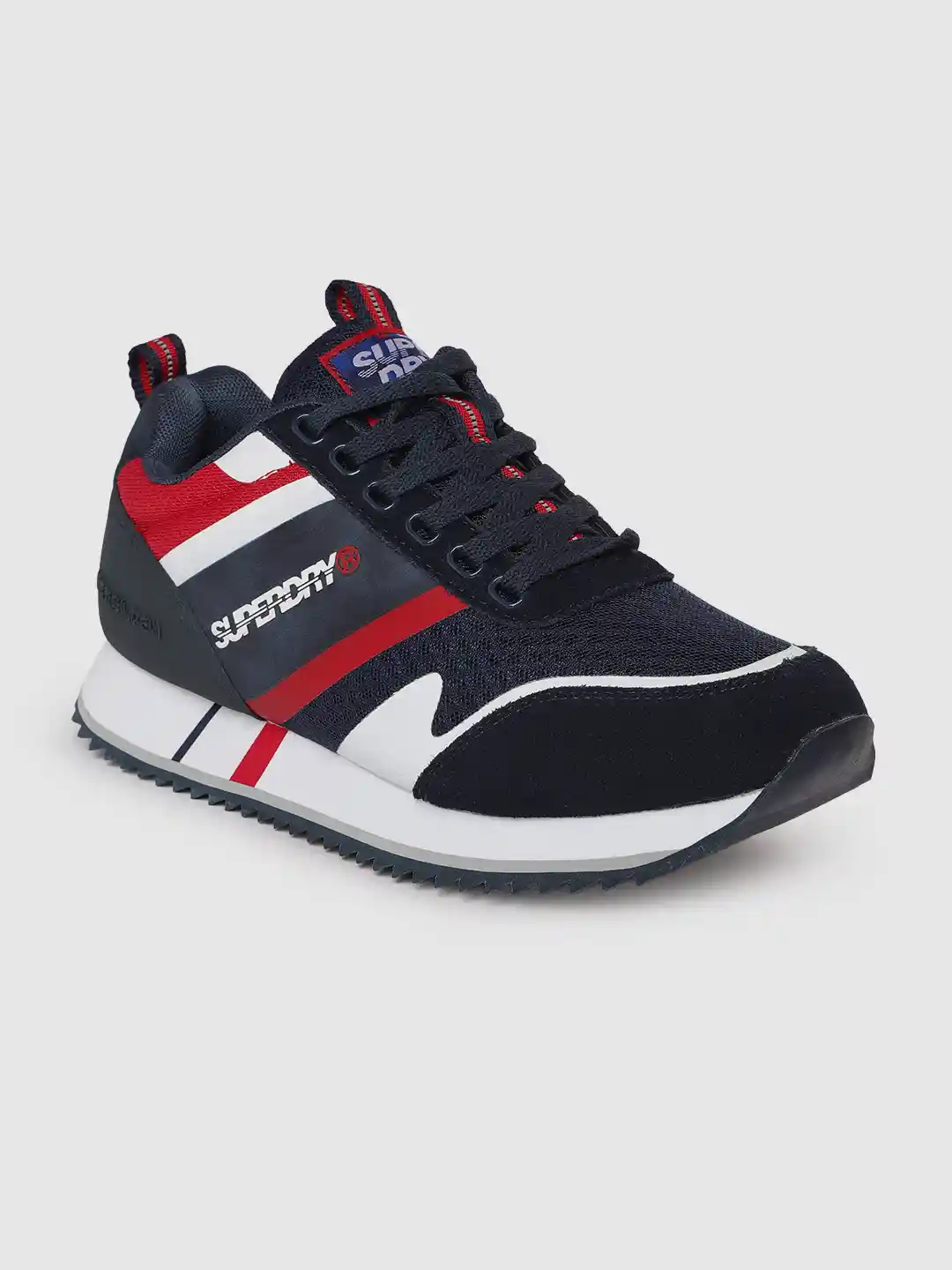Buy Superdry Men Navy Blue Solid Running Shoes Sports Shoes for