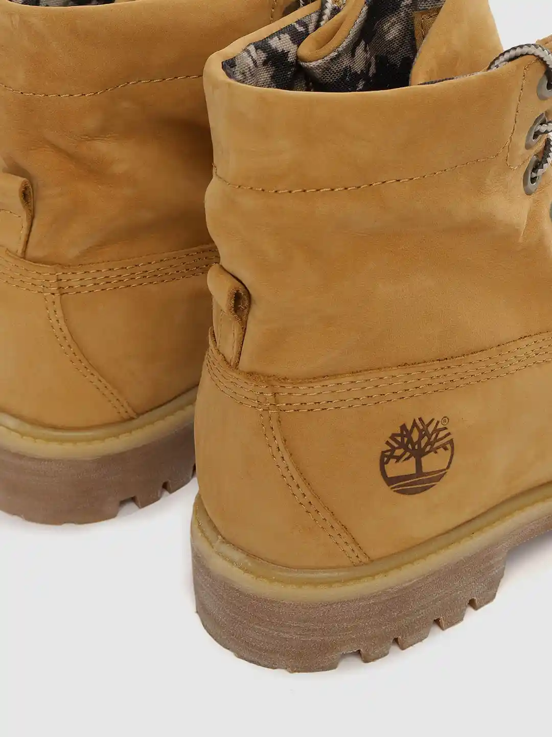 Buy Timberland Men Mustard Brown Solid AF Roll-Top Leather Boots