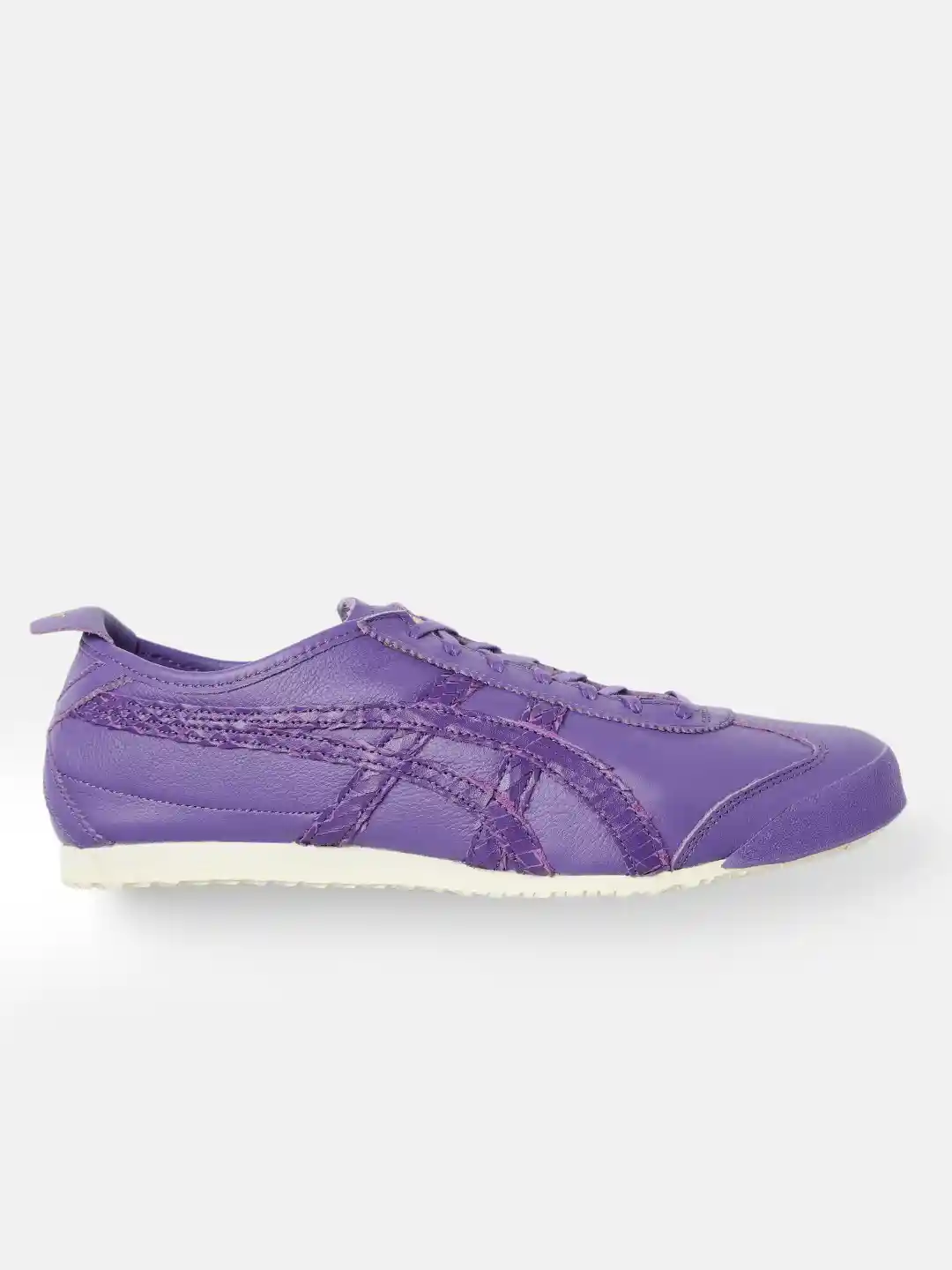 Buy Onitsuka Tiger Unisex Violet Leather Sneakers Mexico 66