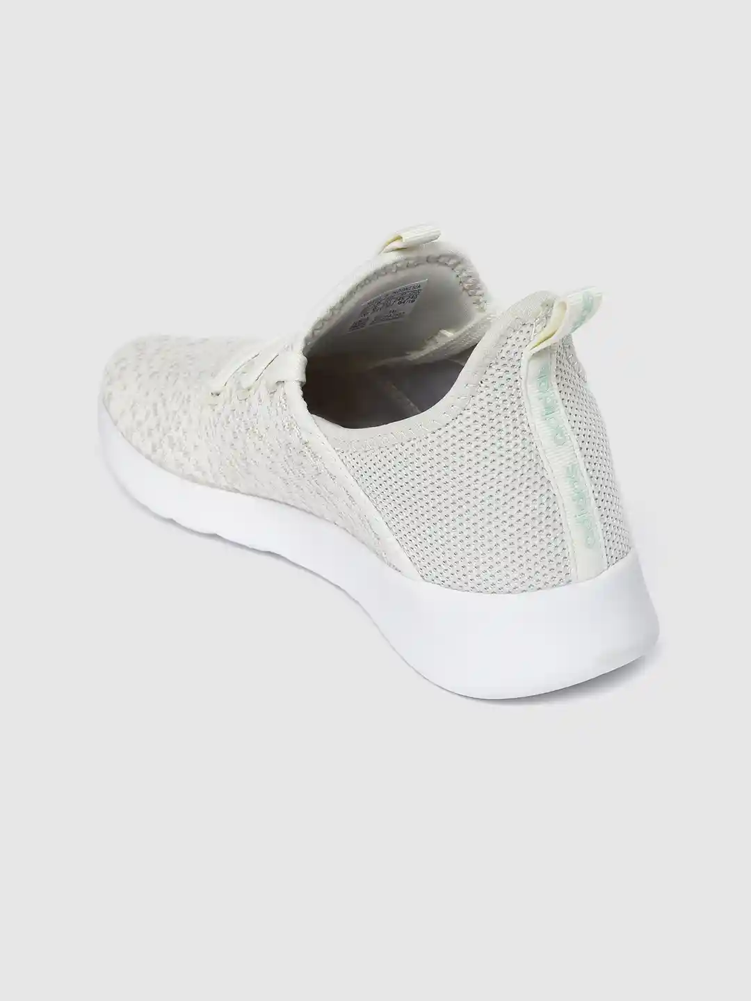 Buy ADIDAS Women Off-White Woven Design Cloudfoam Pure Running