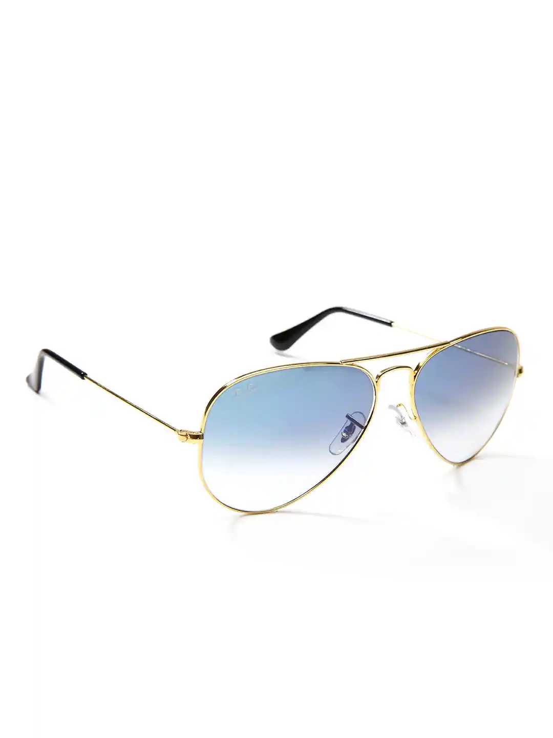 Buy RAY-BAN Men Gradient Blue Lens Pilot Sunglasses